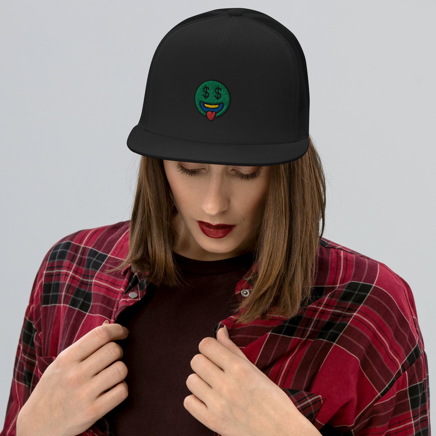 GRINDFACE LOGO MESH SNAPBACK