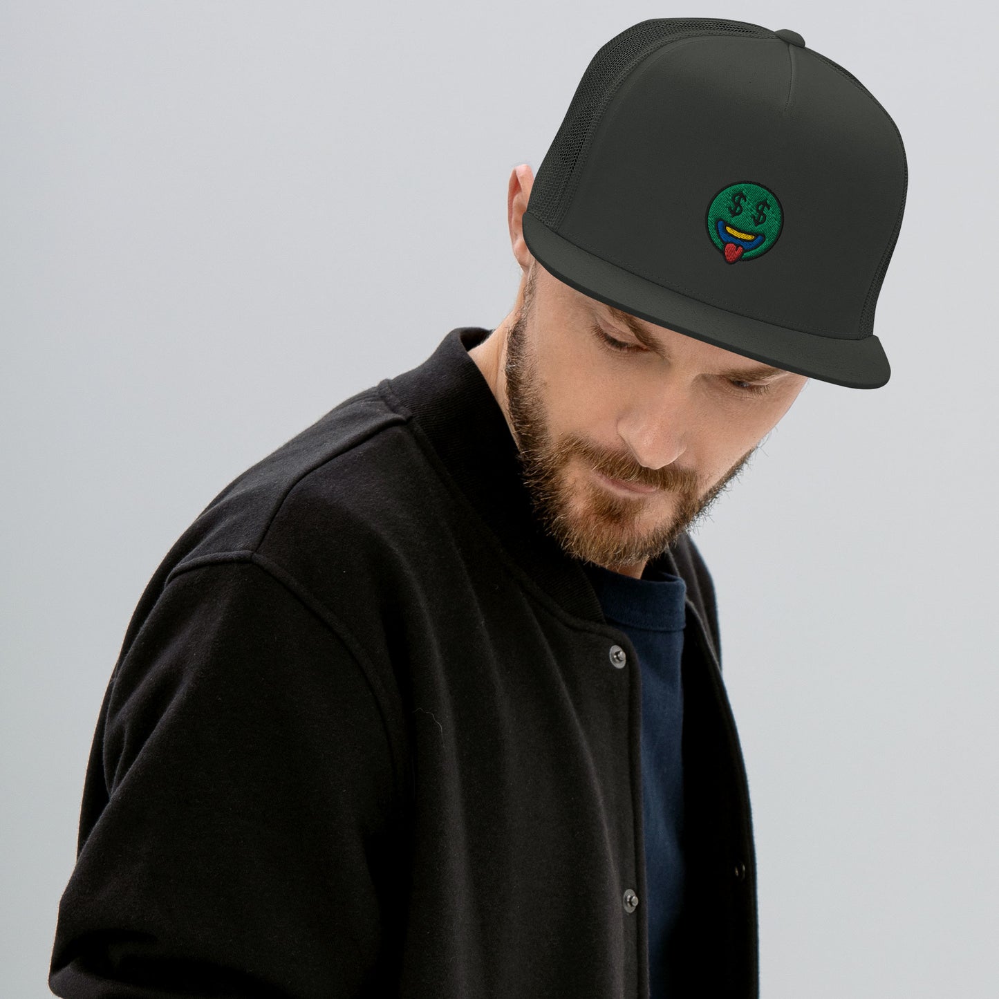 GRINDFACE LOGO MESH SNAPBACK