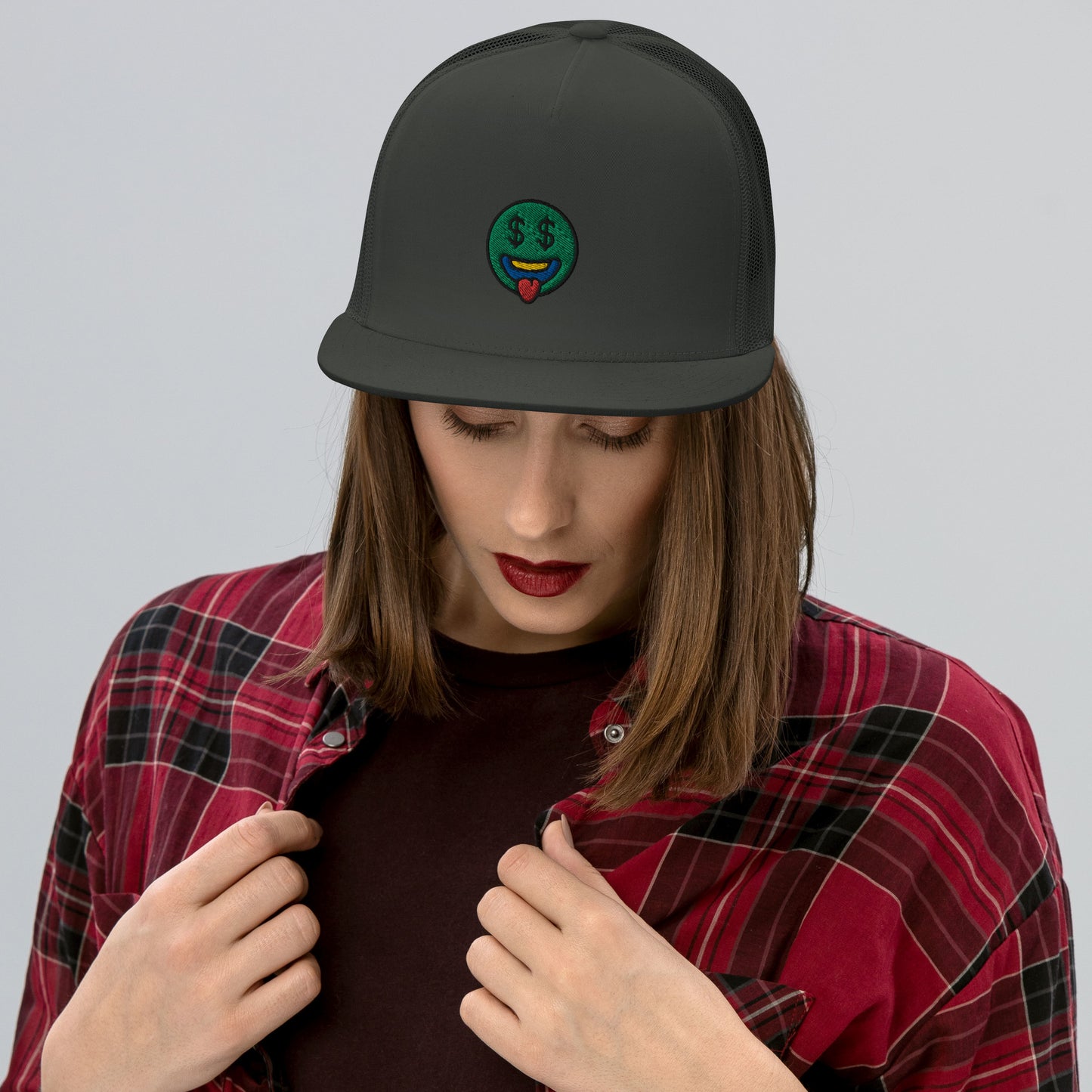 GRINDFACE LOGO MESH SNAPBACK