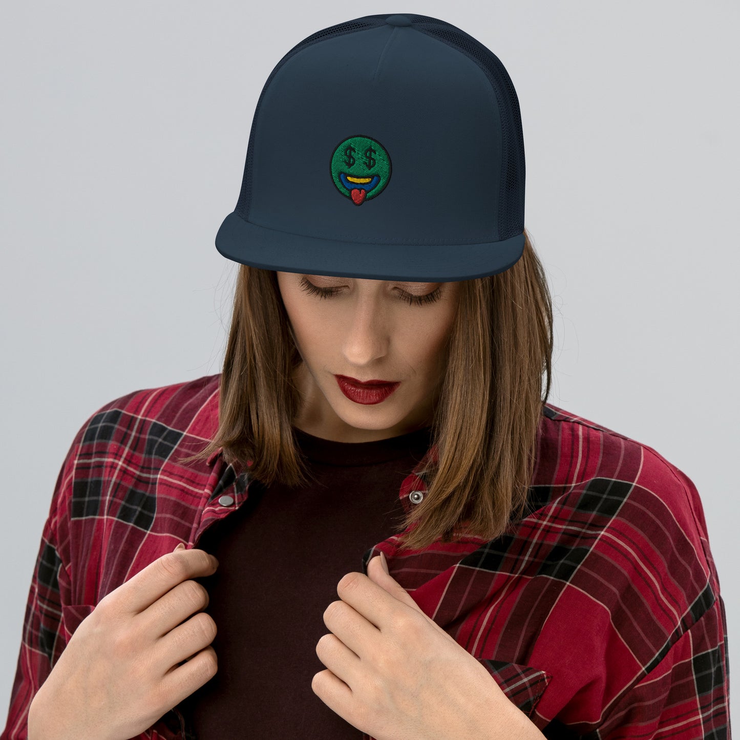 GRINDFACE LOGO MESH SNAPBACK