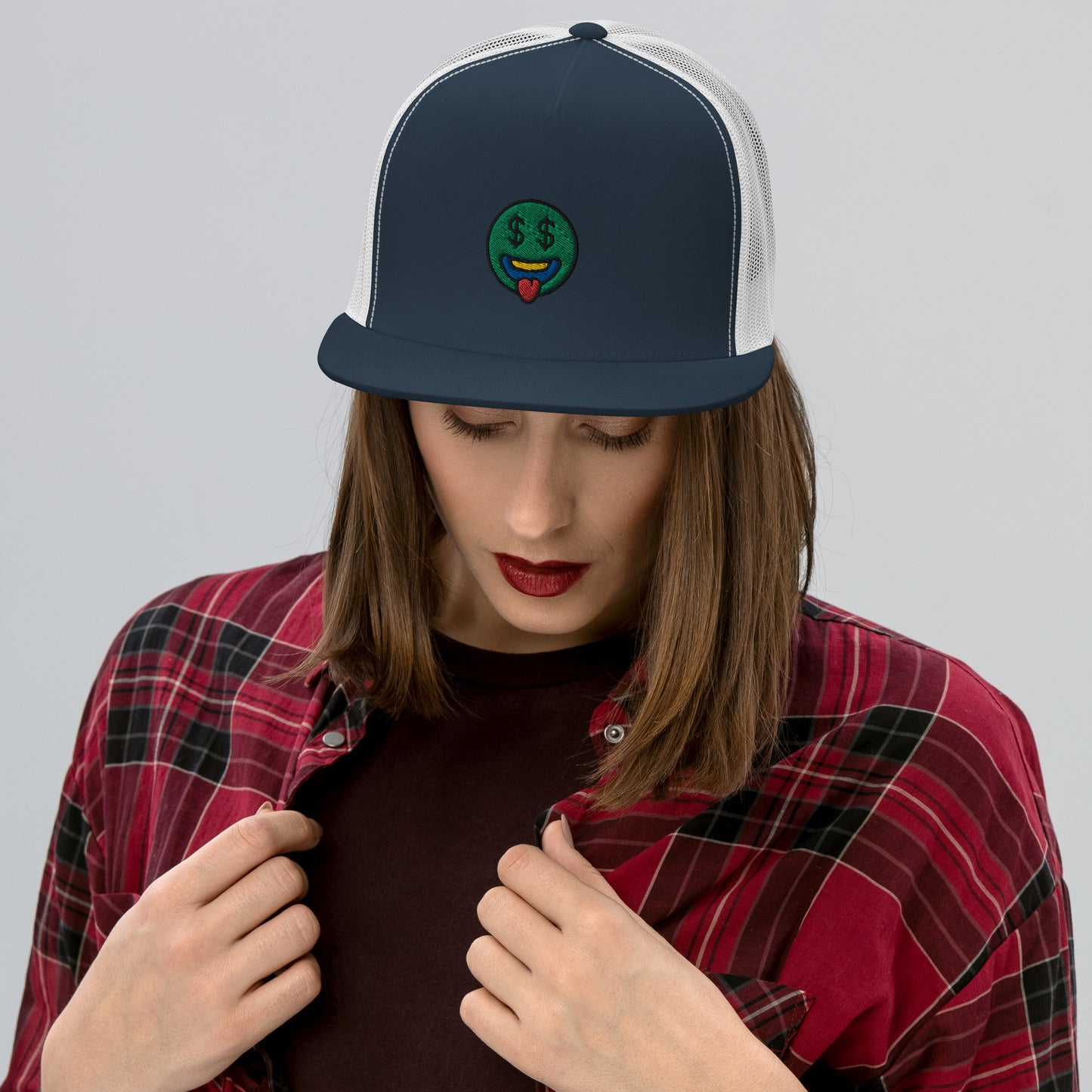 GRINDFACE LOGO MESH SNAPBACK