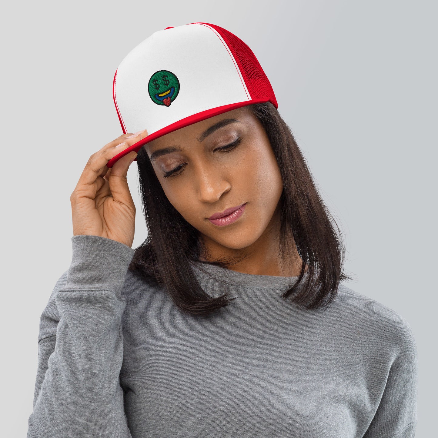 GRINDFACE LOGO MESH SNAPBACK