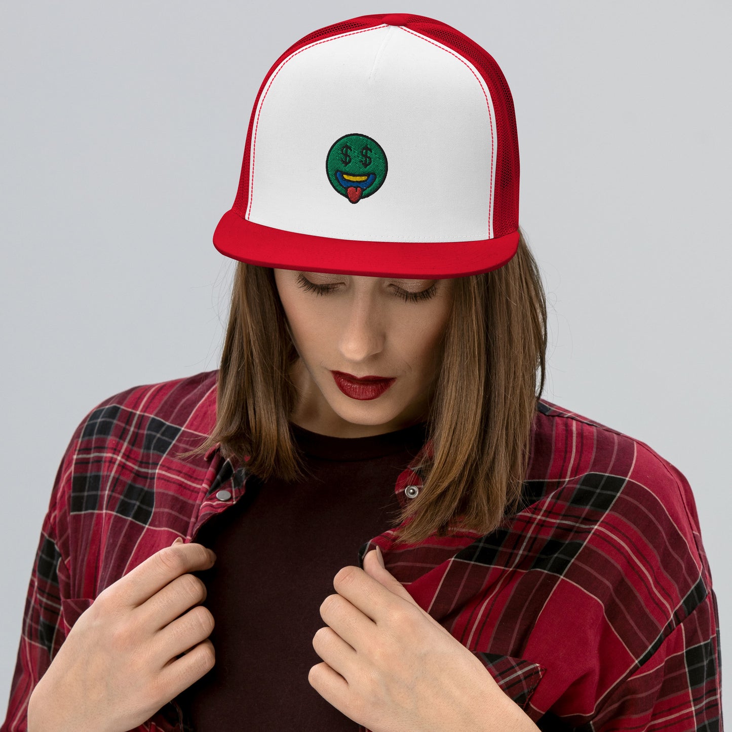 GRINDFACE LOGO MESH SNAPBACK