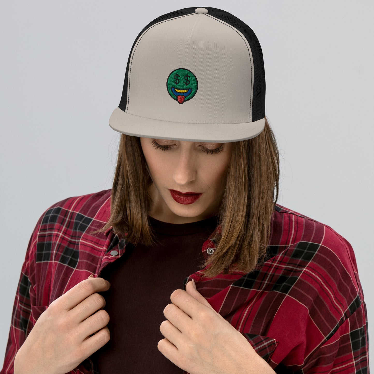 GRINDFACE LOGO MESH SNAPBACK