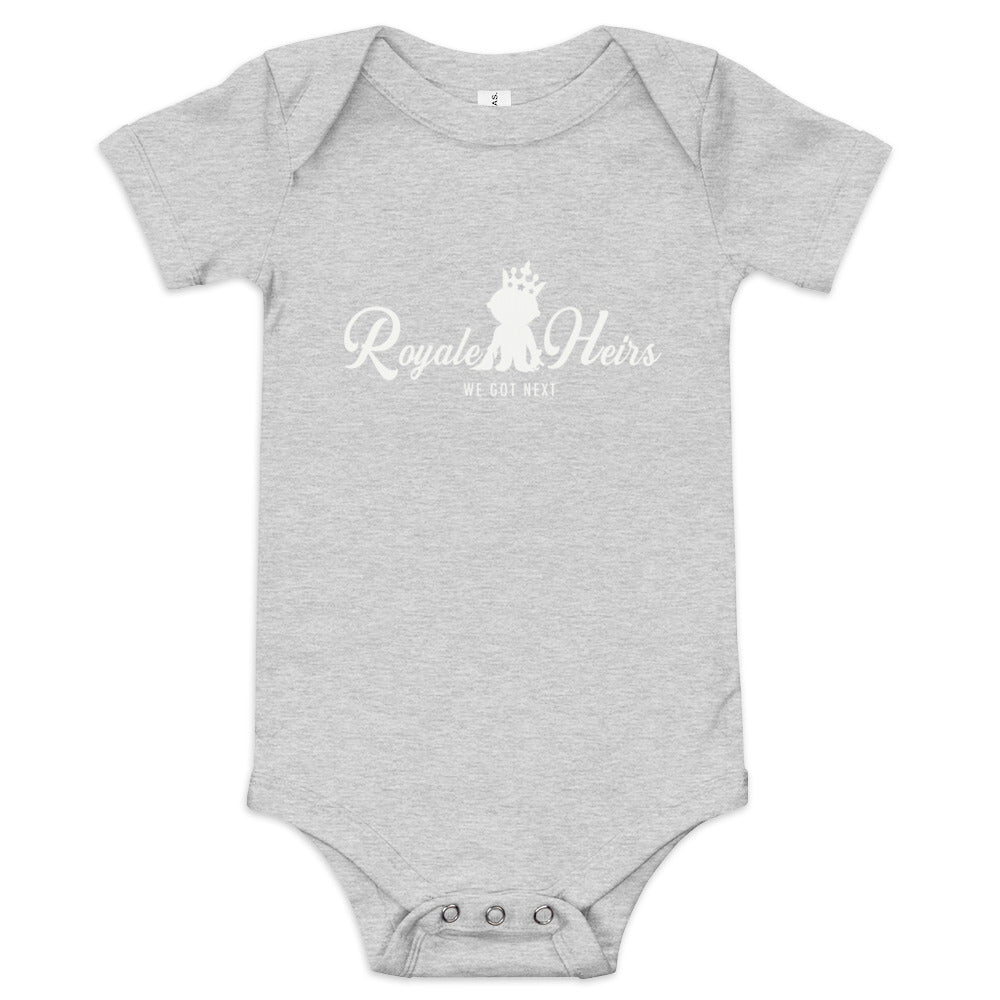 ROYALE HEIRS BRAND LOGO BABY ONESIE