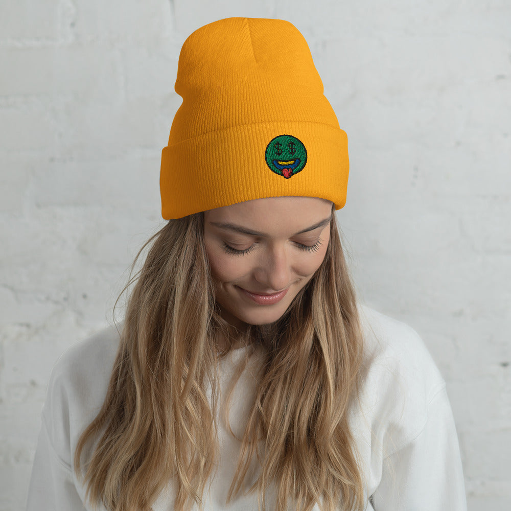 GRINDFACE LOGO CUFFED BEANIE