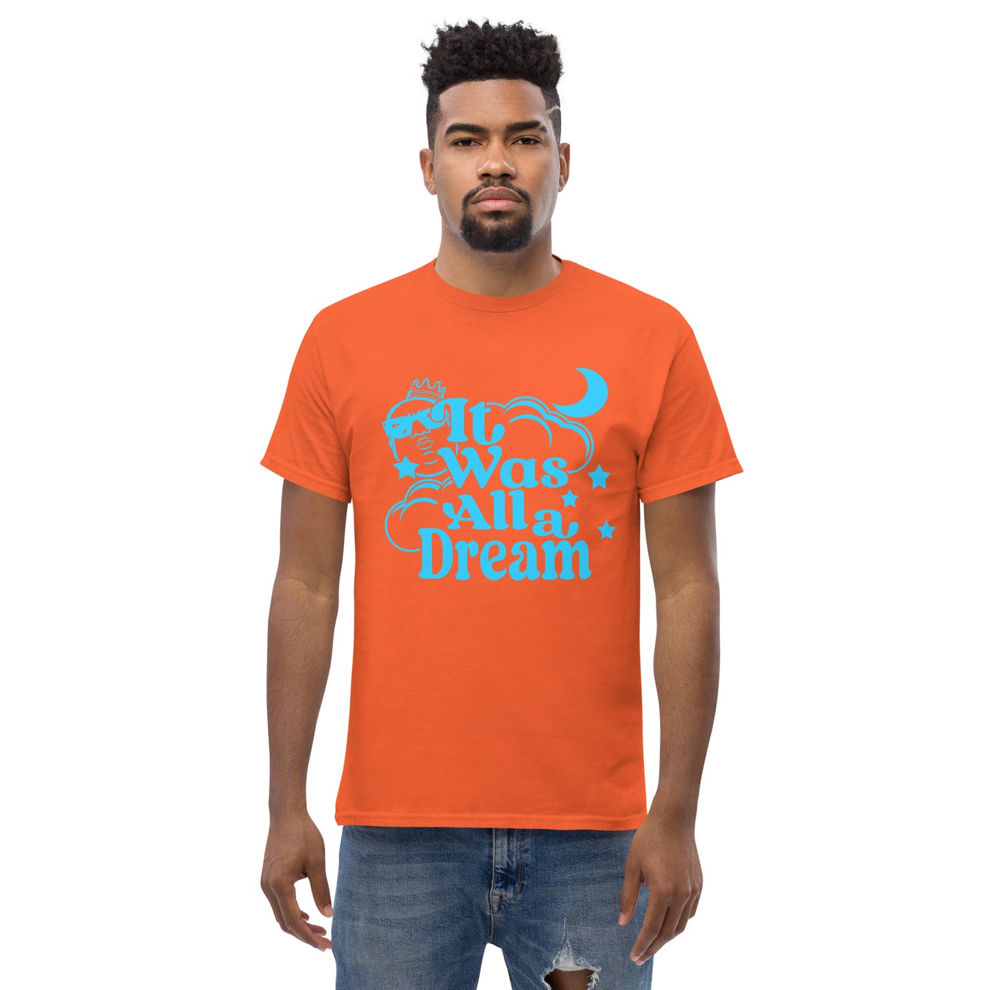 IT WAS ALL A DREAM! (ELECTRIC BLUE) CLASSIC TEE