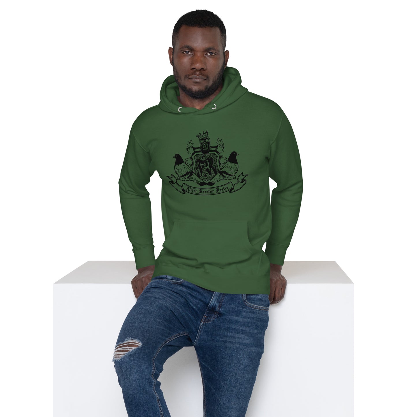 FLY ROYALE BRAND LOGO UNISEX HOODIE