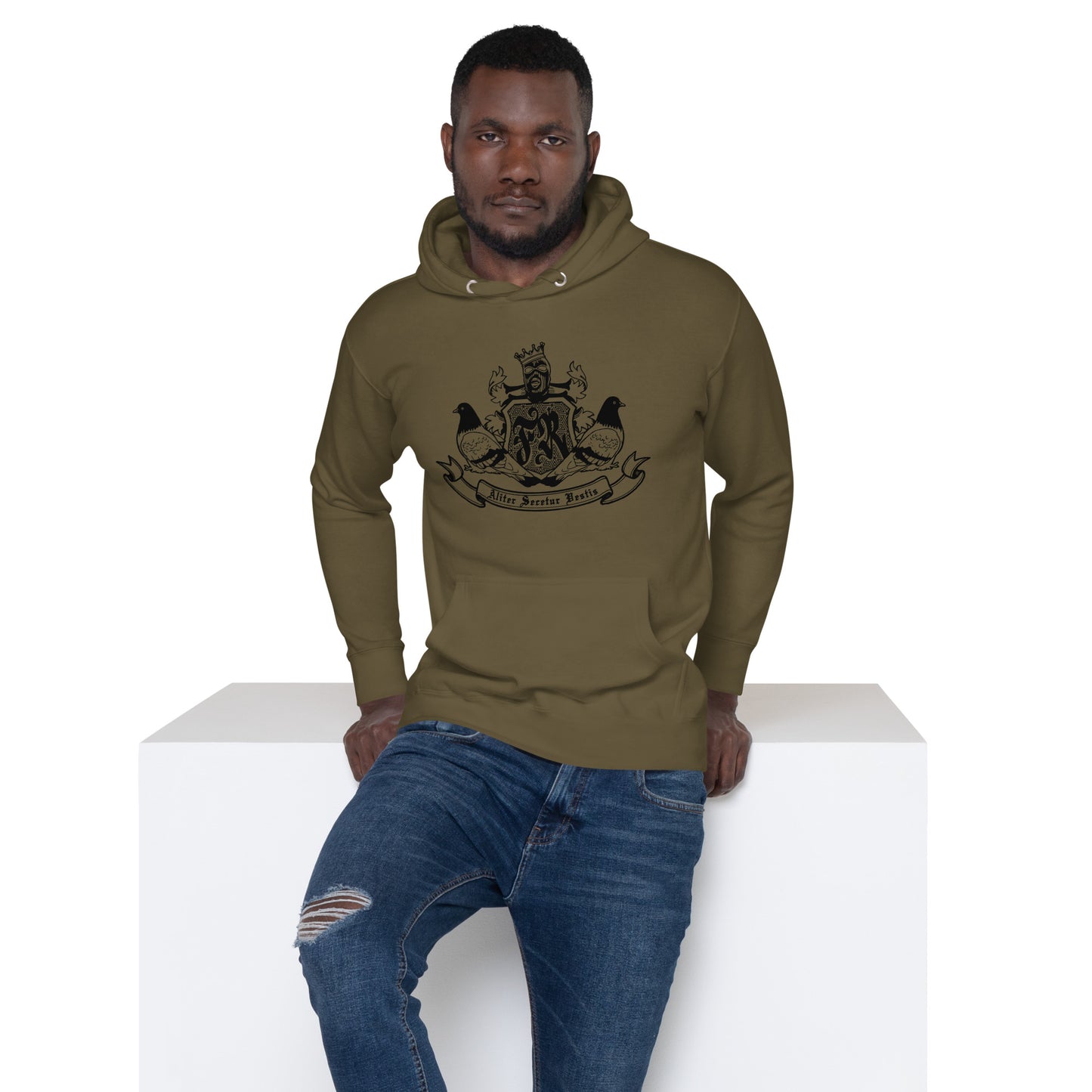 FLY ROYALE BRAND LOGO UNISEX HOODIE