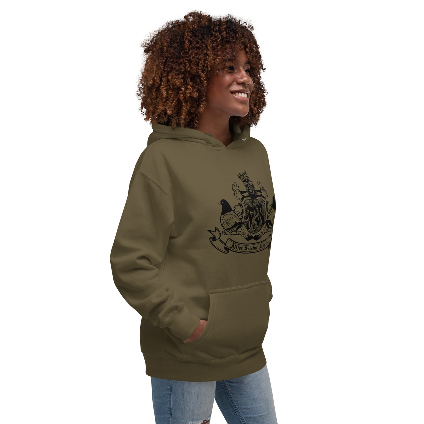 FLY ROYALE BRAND LOGO UNISEX HOODIE