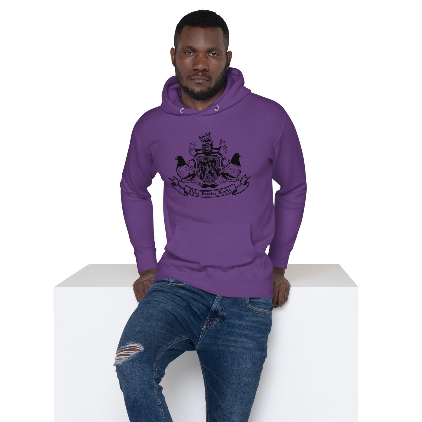 FLY ROYALE BRAND LOGO UNISEX HOODIE