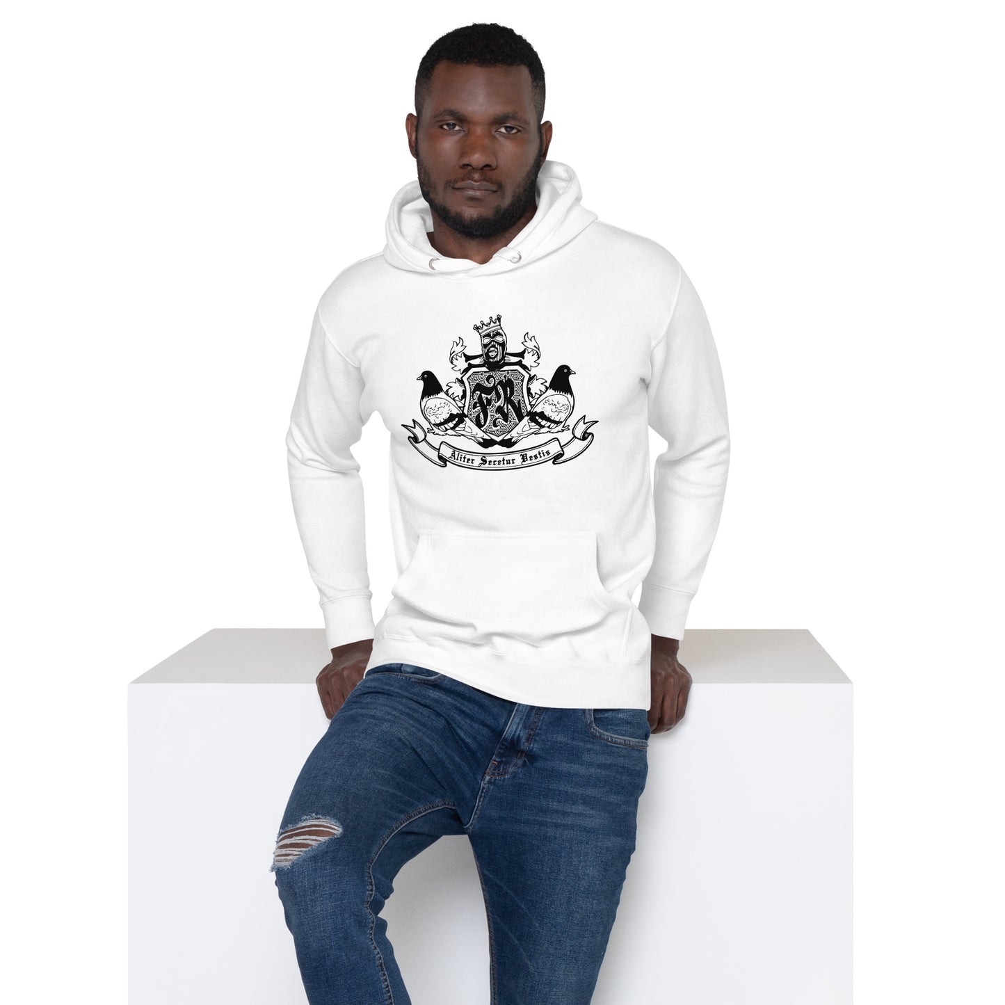 FLY ROYALE BRAND LOGO UNISEX HOODIE
