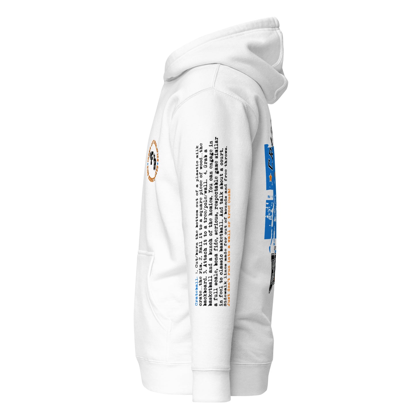 BKLYN VARSITY CLASSICS: CRATEBALL UNISEX HOODIE