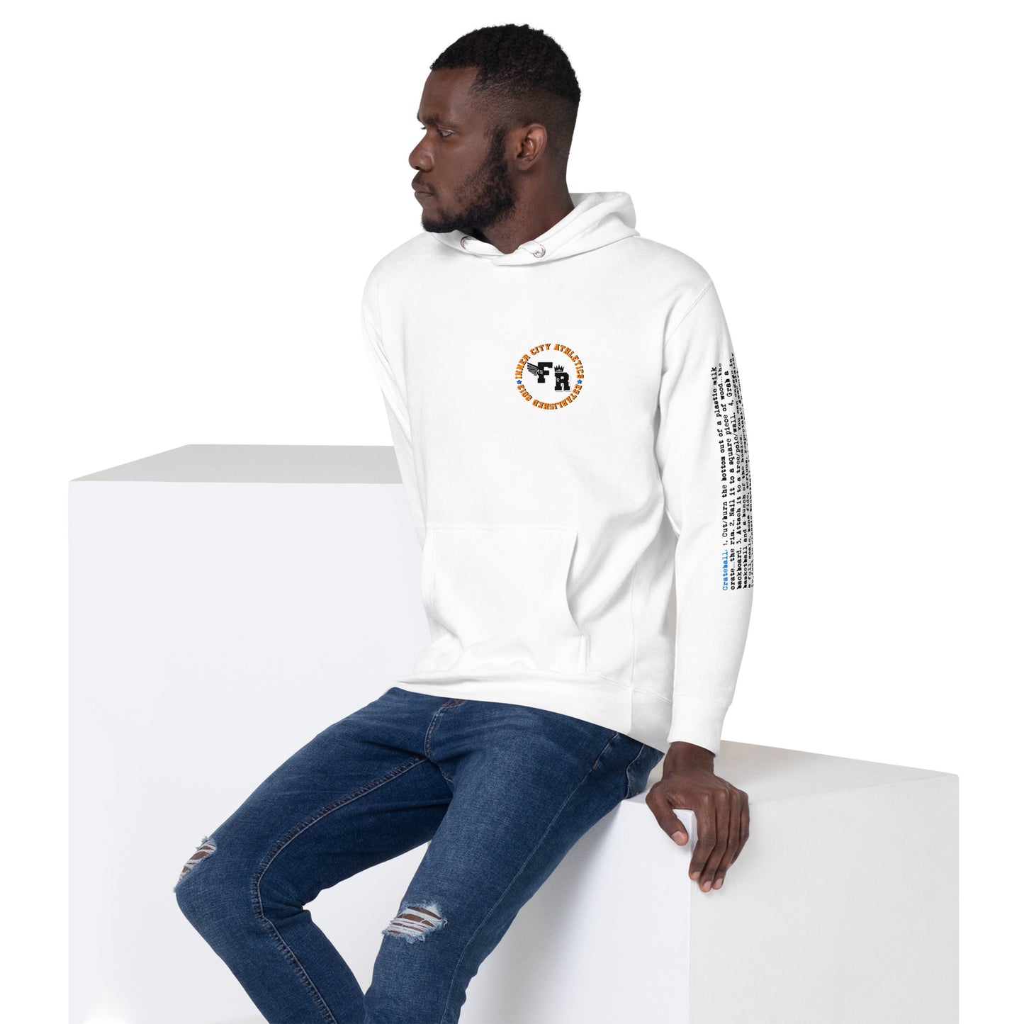 BKLYN VARSITY CLASSICS: CRATEBALL UNISEX HOODIE