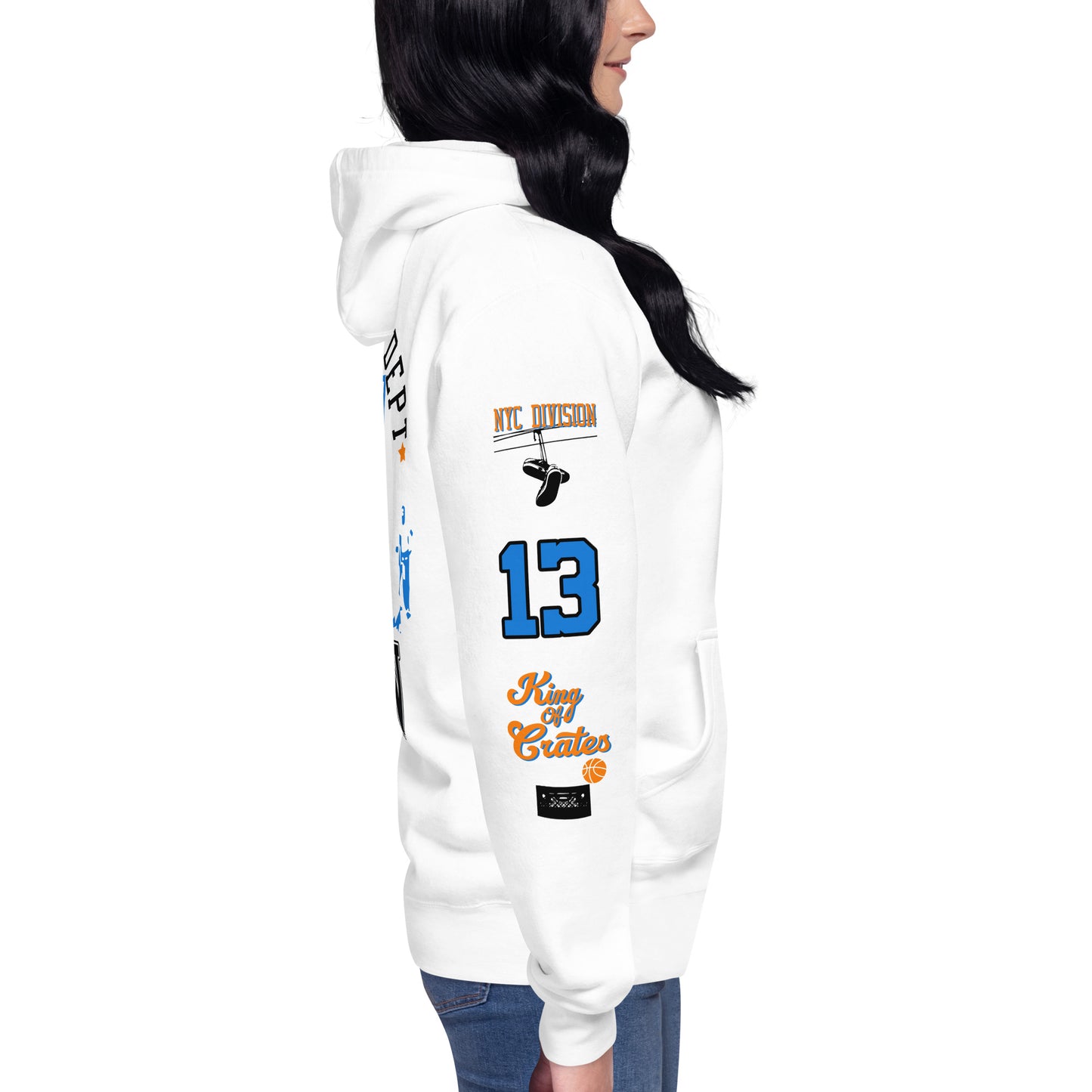 BKLYN VARSITY CLASSICS: CRATEBALL UNISEX HOODIE