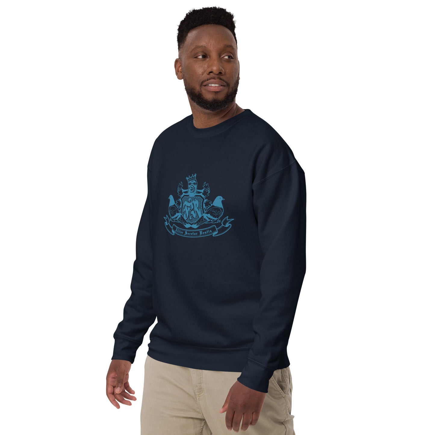 FLY ROYALE BRAND LOGO UNISEX CREWNECK
