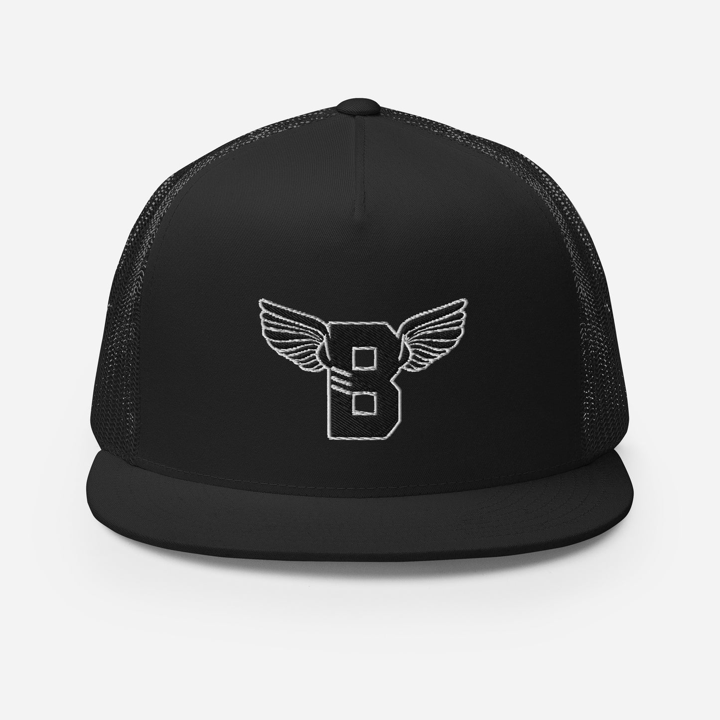 "B" IS FOR BROOKLYN - B-WING MESH SNAPBACK (BLACK STITCH)