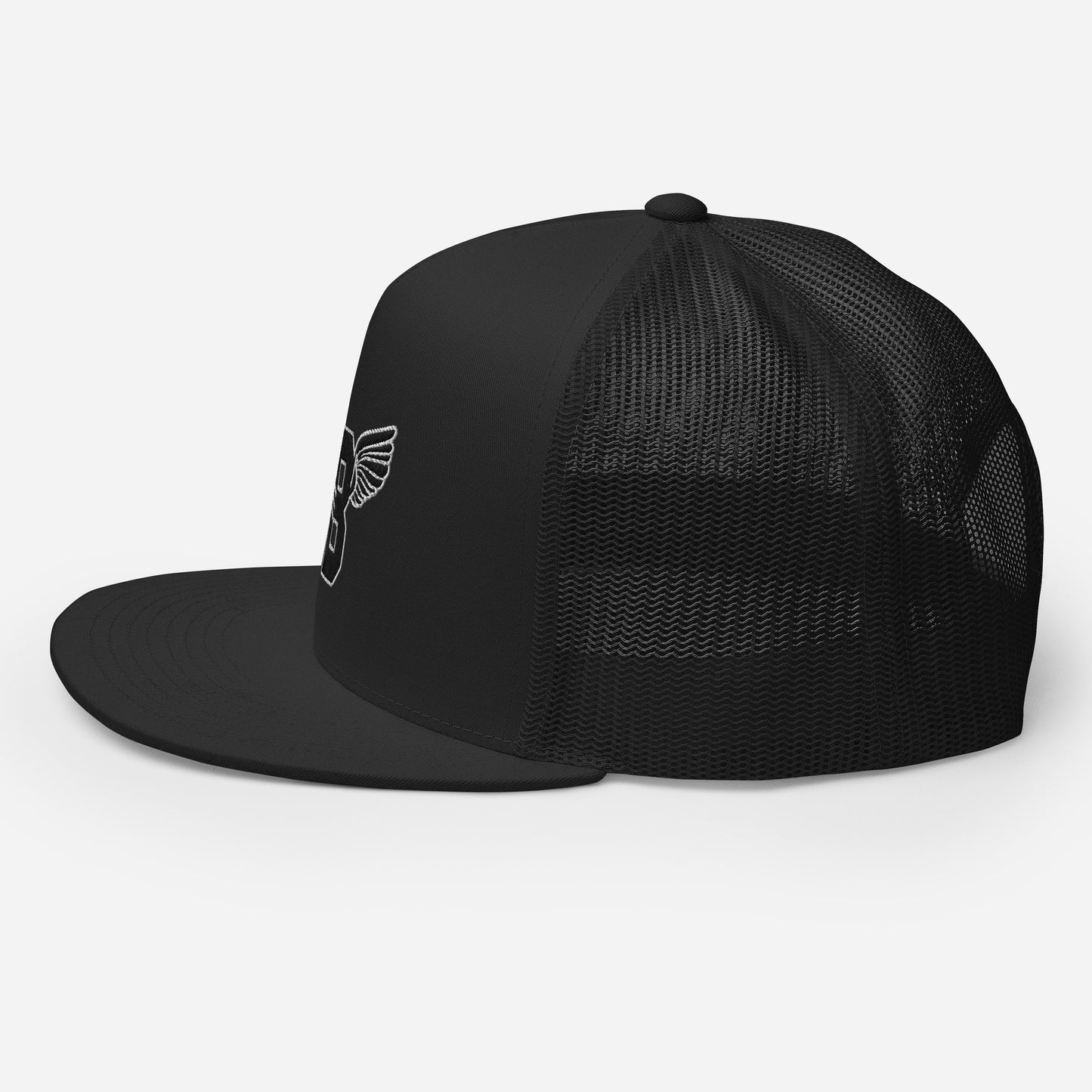 "B" IS FOR BROOKLYN - B-WING MESH SNAPBACK (BLACK STITCH)