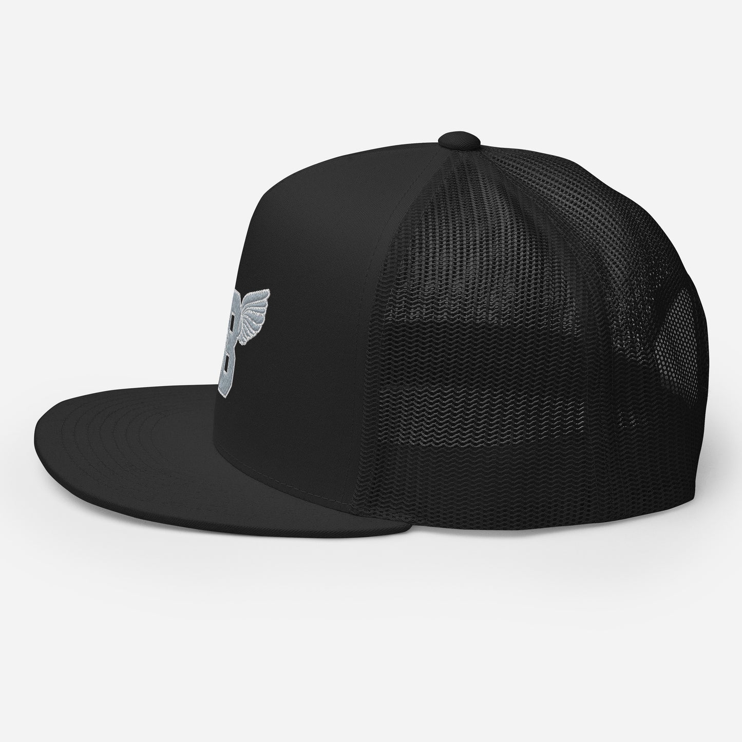 "B" IS FOR BROOKLYN - B-WING MESH SNAPBACK (SILVER STITCH)