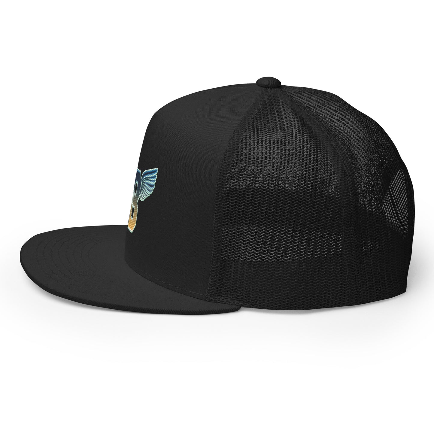 "B" IS FOR BROOKLYN - B-WING MESH SNAPBACK (DUSK GRADIENT EMBOSS)