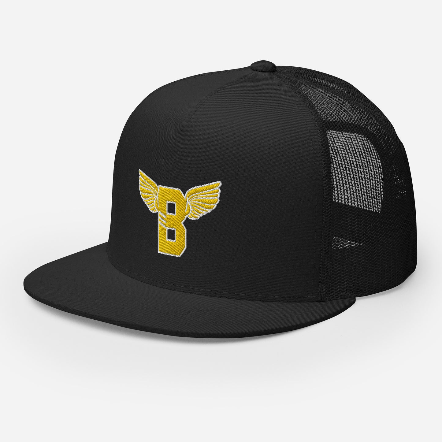 "B" IS FOR BROOKLYN - B-WING MESH SNAPBACK (GOLD STITCH)