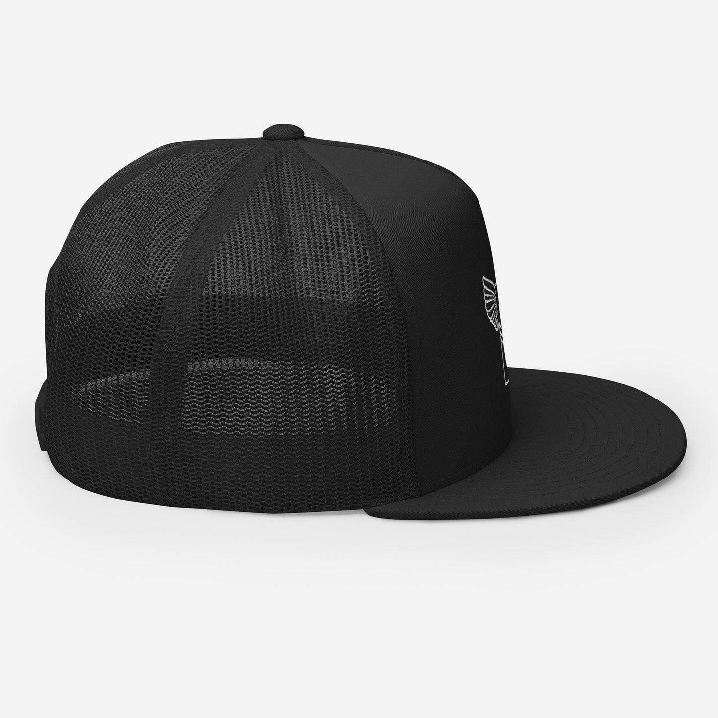 "B" IS FOR BROOKLYN - B-WING MESH SNAPBACK (BLACK STITCH)