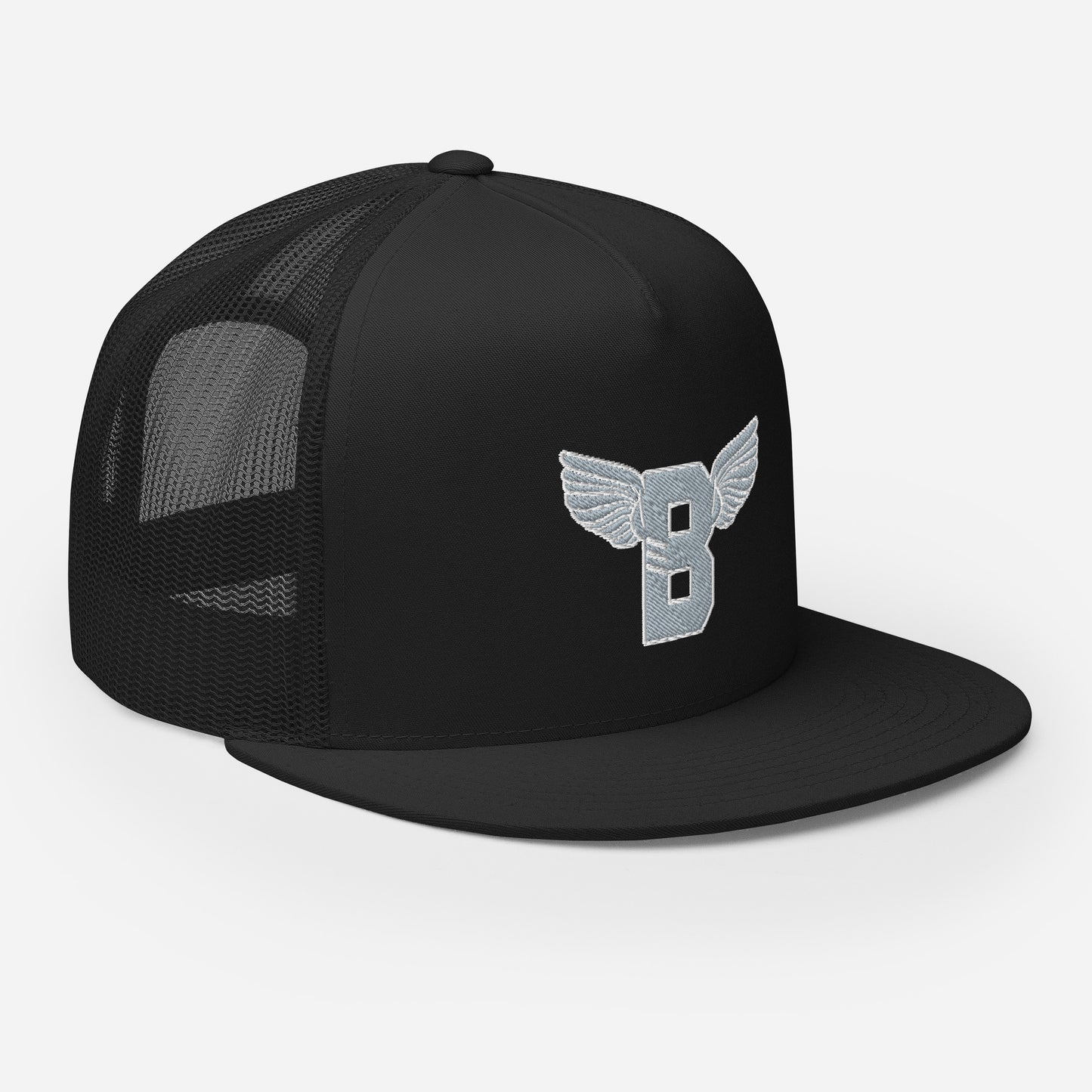 "B" IS FOR BROOKLYN - B-WING MESH SNAPBACK (SILVER STITCH)