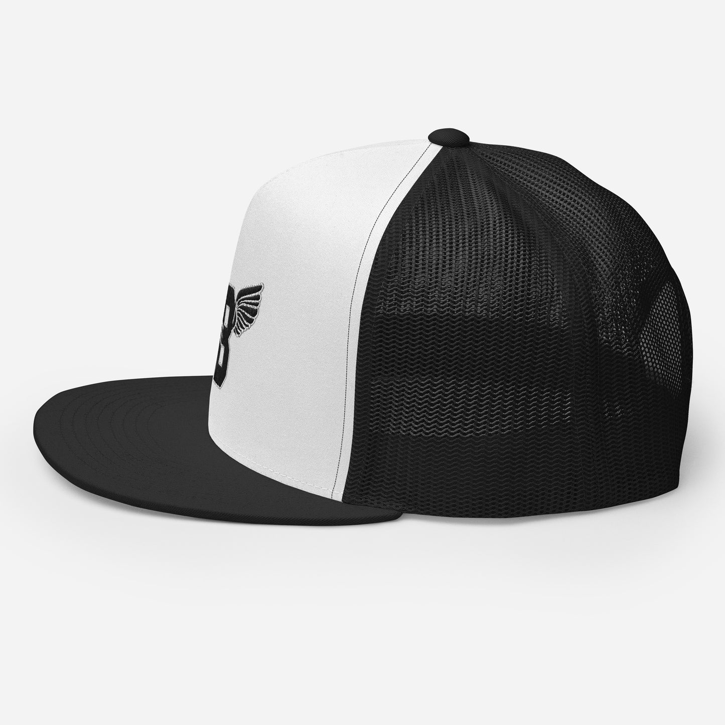 "B" IS FOR BROOKLYN - B-WING MESH SNAPBACK (BLACK STITCH)