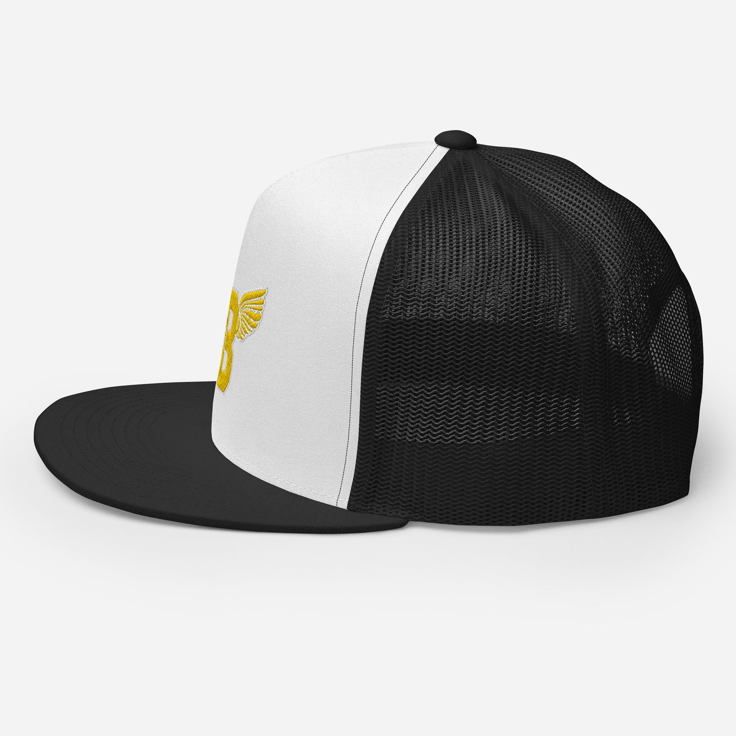 "B" IS FOR BROOKLYN - B-WING MESH SNAPBACK (GOLD STITCH)