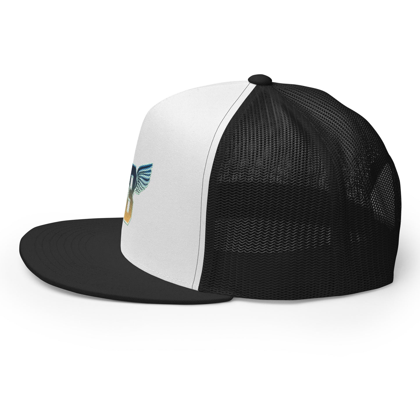 "B" IS FOR BROOKLYN - B-WING MESH SNAPBACK (DUSK GRADIENT EMBOSS)