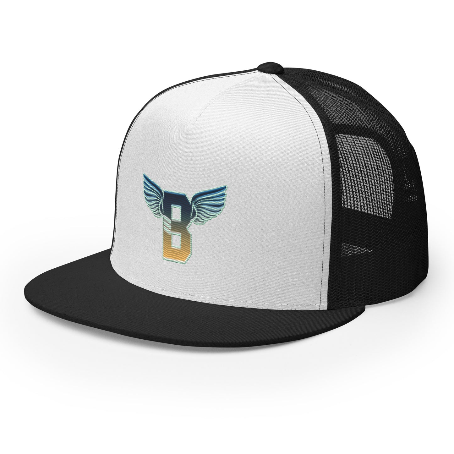 "B" IS FOR BROOKLYN - B-WING MESH SNAPBACK (DUSK GRADIENT EMBOSS)