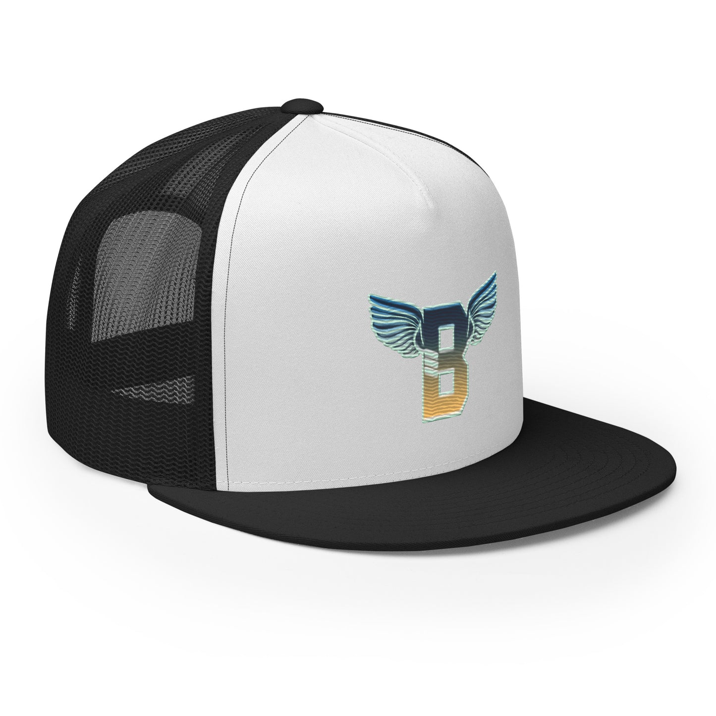 "B" IS FOR BROOKLYN - B-WING MESH SNAPBACK (DUSK GRADIENT EMBOSS)