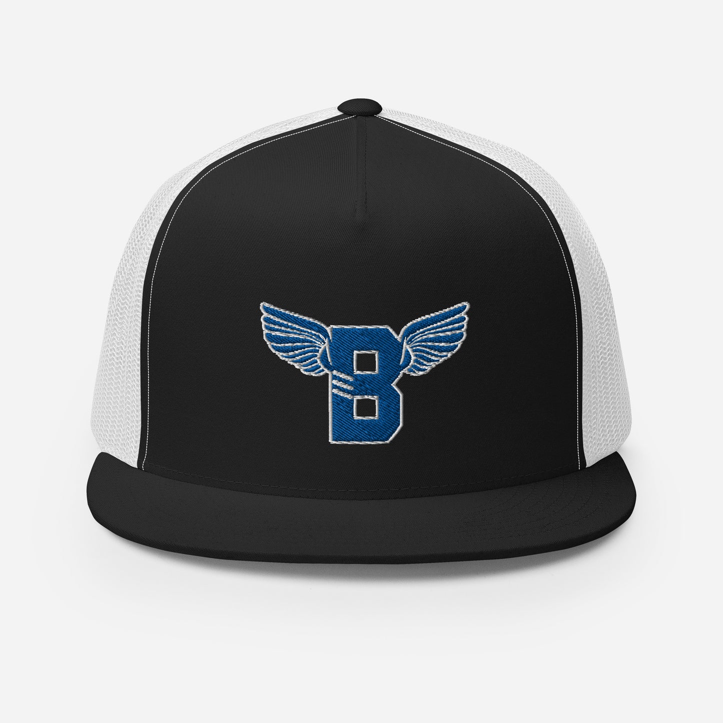 "B" IS FOR BROOKLYN - B-WING MESH SNAPBACK (ROYALE BLUE STITCH)