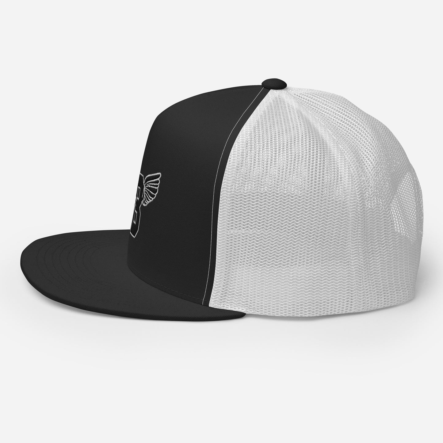 "B" IS FOR BROOKLYN - B-WING MESH SNAPBACK (BLACK STITCH)