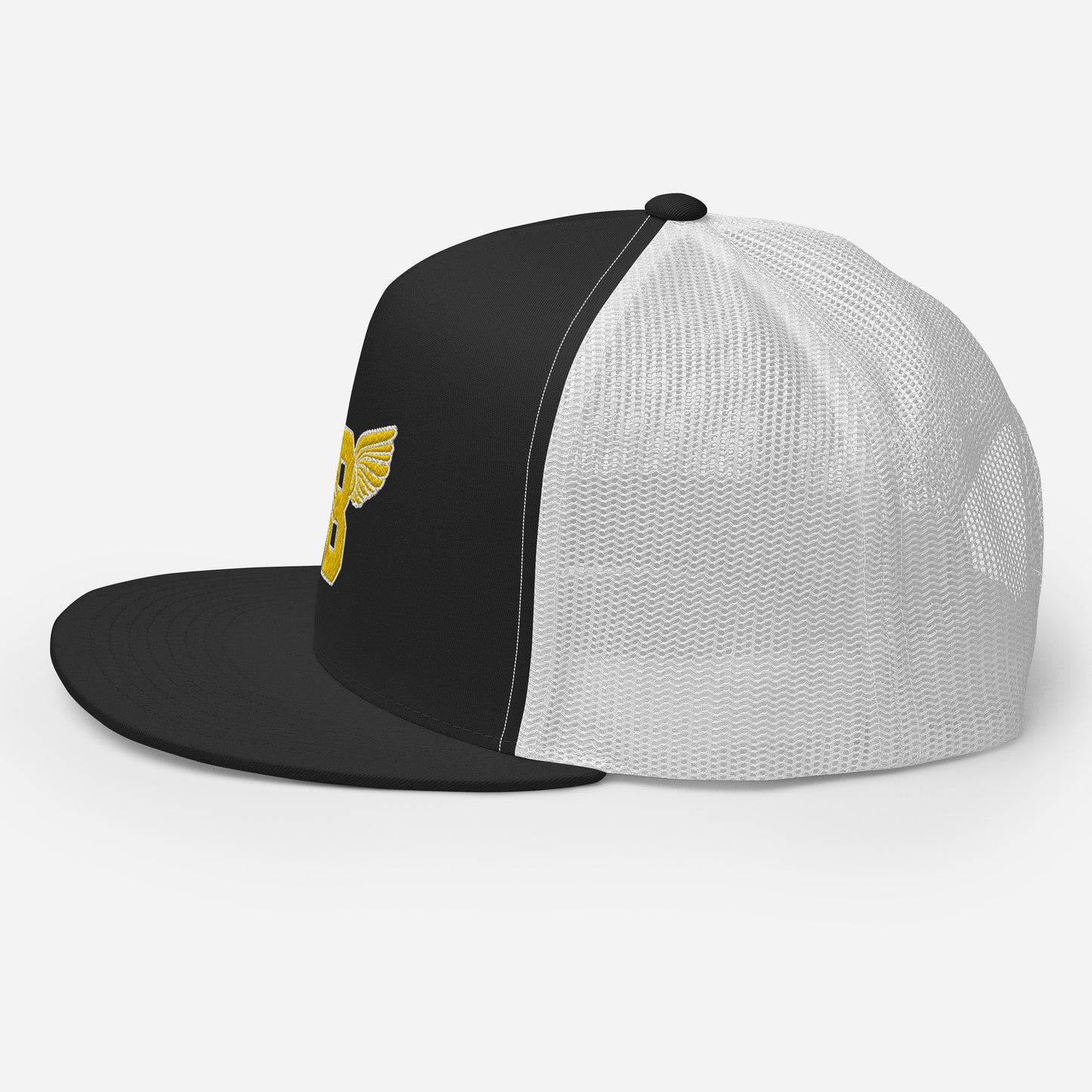 "B" IS FOR BROOKLYN - B-WING MESH SNAPBACK (GOLD STITCH)