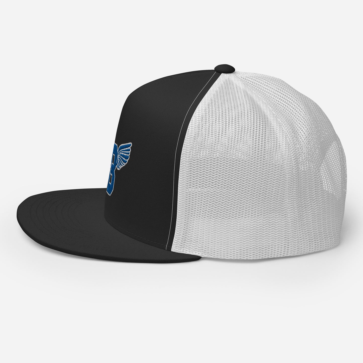 "B" IS FOR BROOKLYN - B-WING MESH SNAPBACK (ROYALE BLUE STITCH)