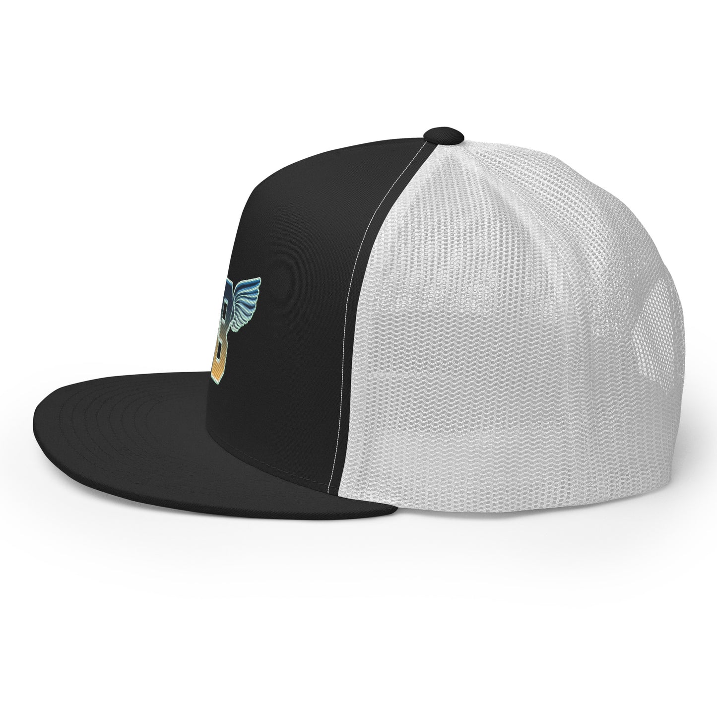 "B" IS FOR BROOKLYN - B-WING MESH SNAPBACK (DUSK GRADIENT EMBOSS)