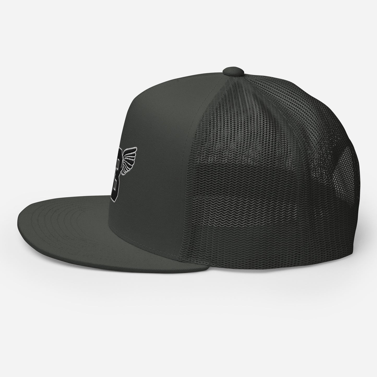 "B" IS FOR BROOKLYN - B-WING MESH SNAPBACK (BLACK STITCH)