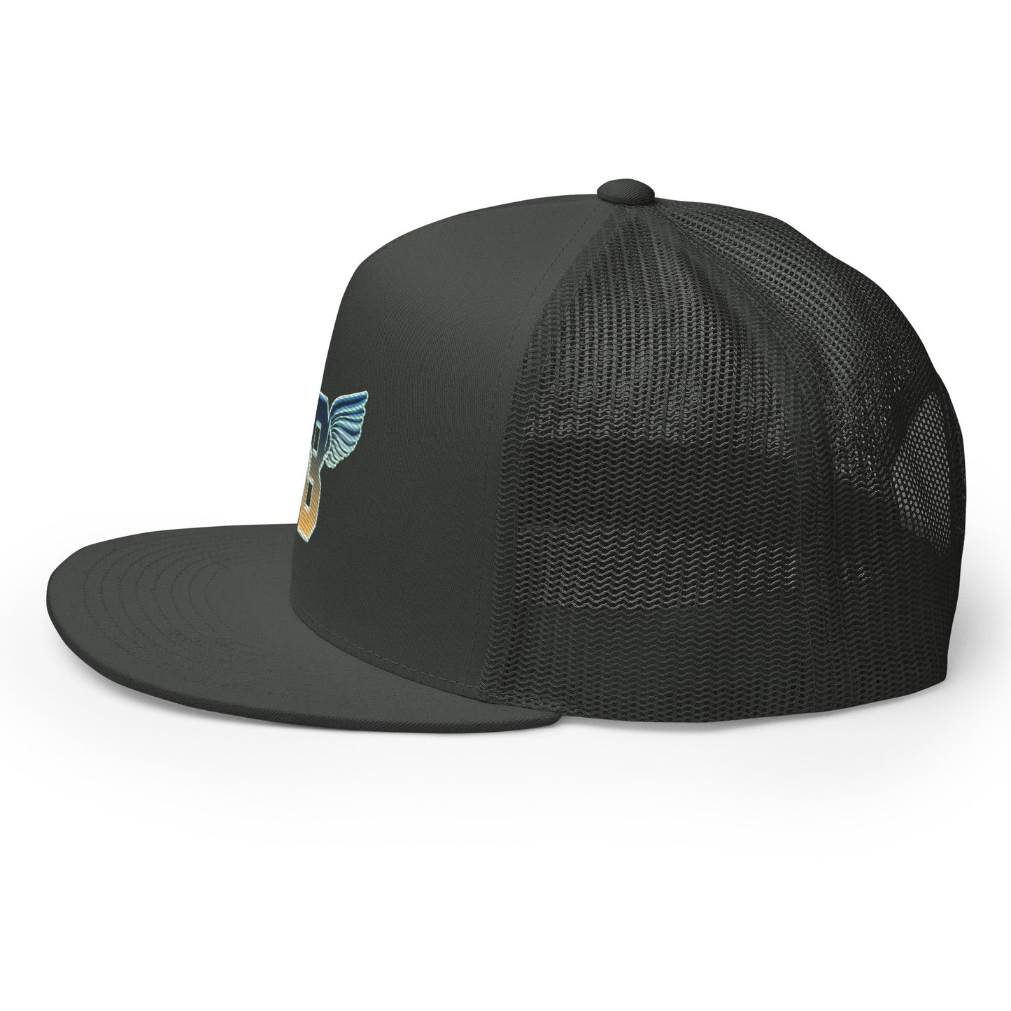 "B" IS FOR BROOKLYN - B-WING MESH SNAPBACK (DUSK GRADIENT EMBOSS)