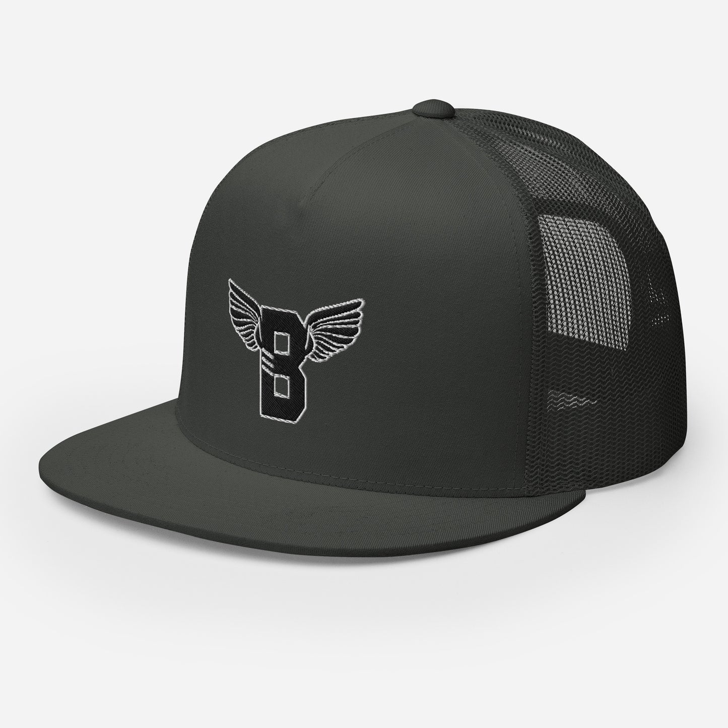 "B" IS FOR BROOKLYN - B-WING MESH SNAPBACK (BLACK STITCH)