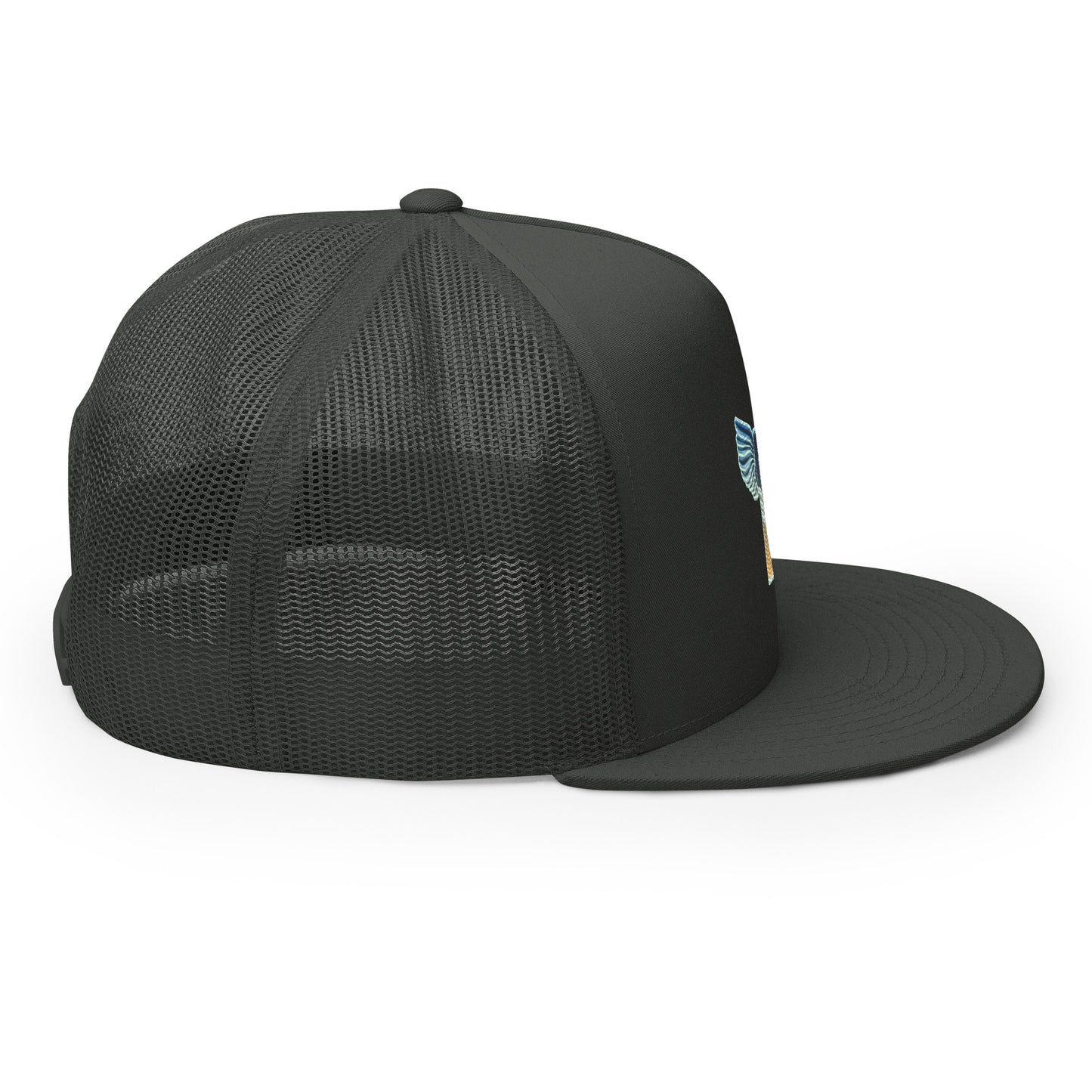 "B" IS FOR BROOKLYN - B-WING MESH SNAPBACK (DUSK GRADIENT EMBOSS)