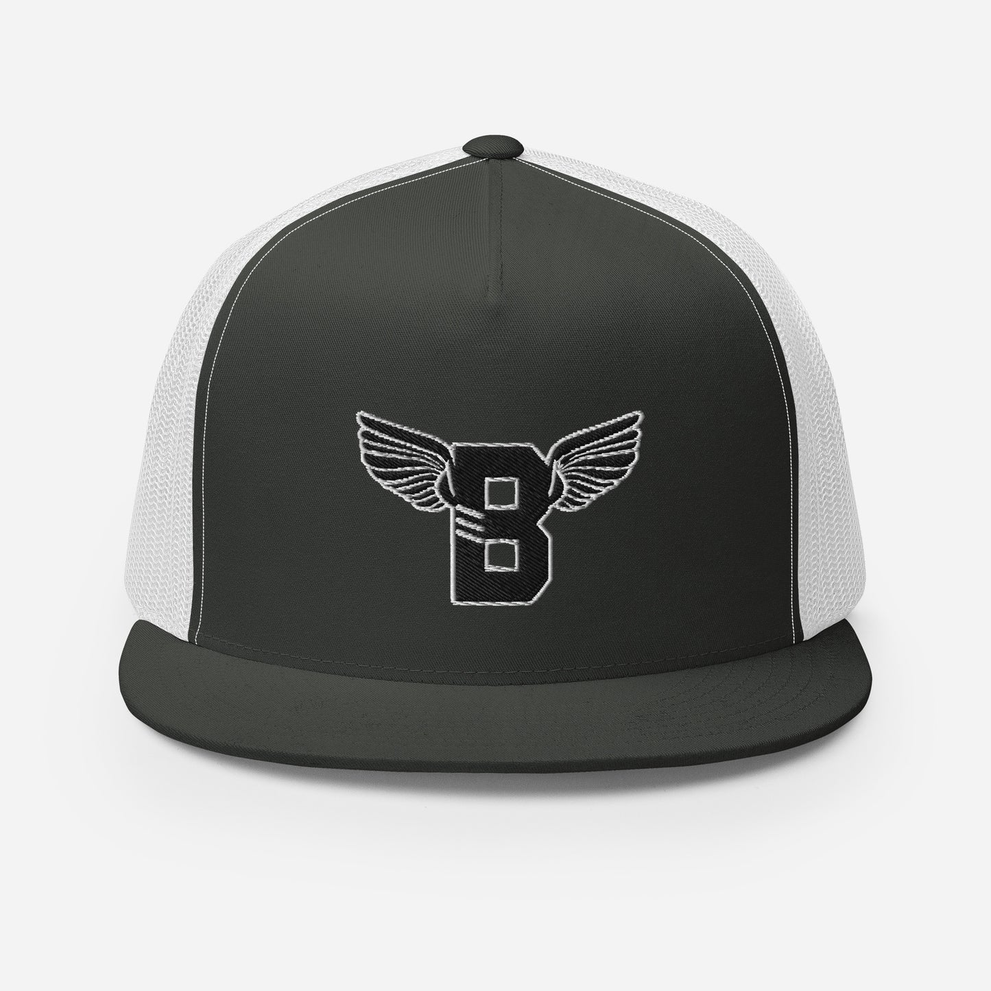 "B" IS FOR BROOKLYN - B-WING MESH SNAPBACK (BLACK STITCH)