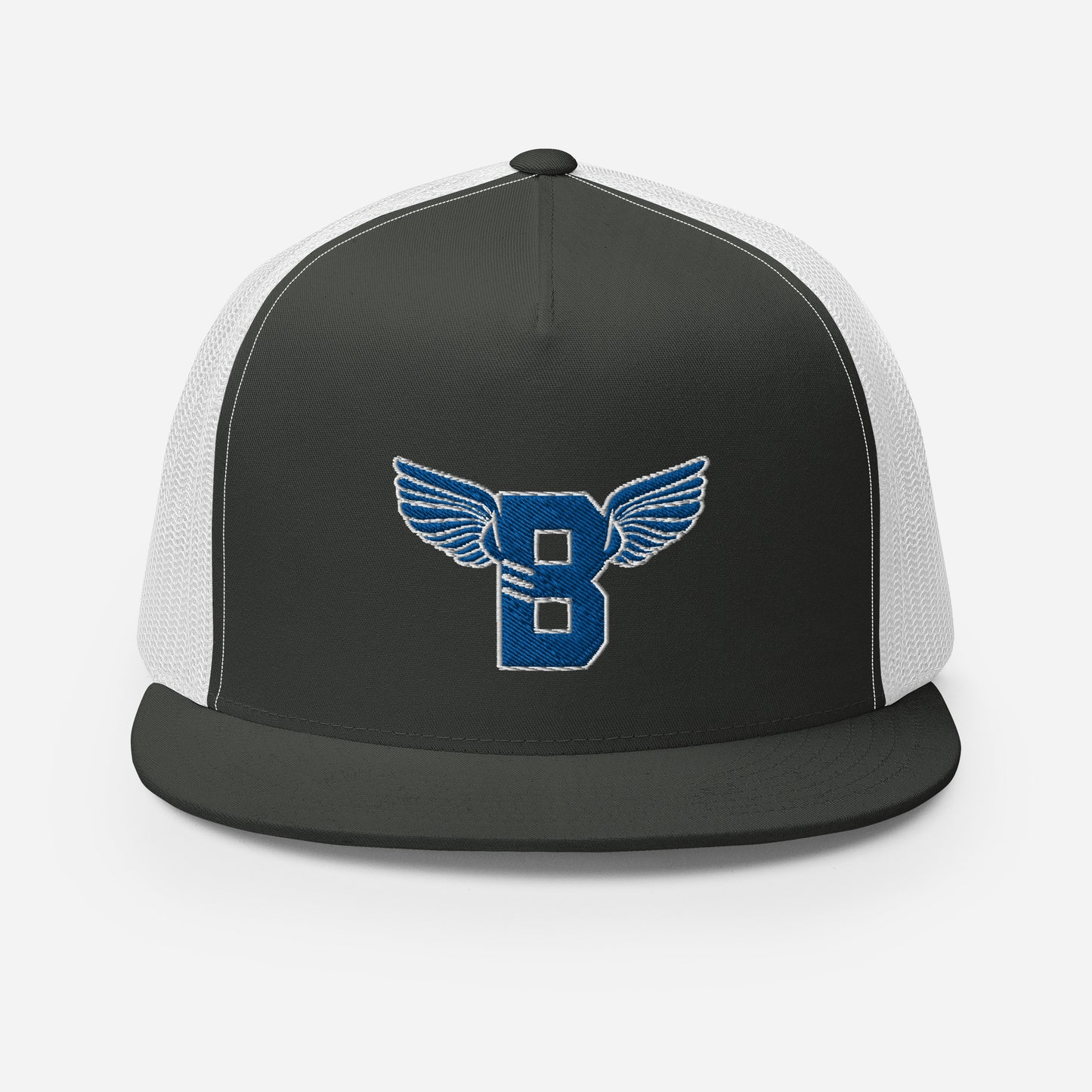 "B" IS FOR BROOKLYN - B-WING MESH SNAPBACK (ROYALE BLUE STITCH)