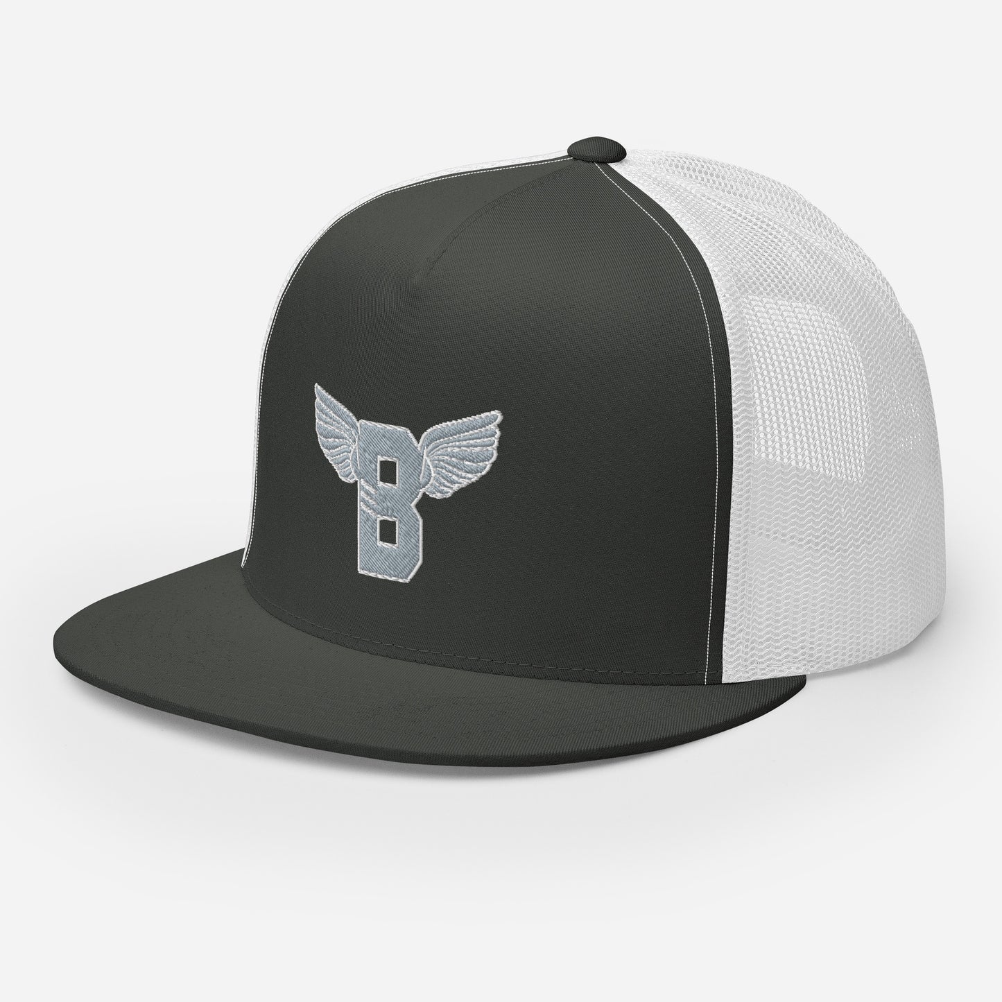 "B" IS FOR BROOKLYN - B-WING MESH SNAPBACK (SILVER STITCH)