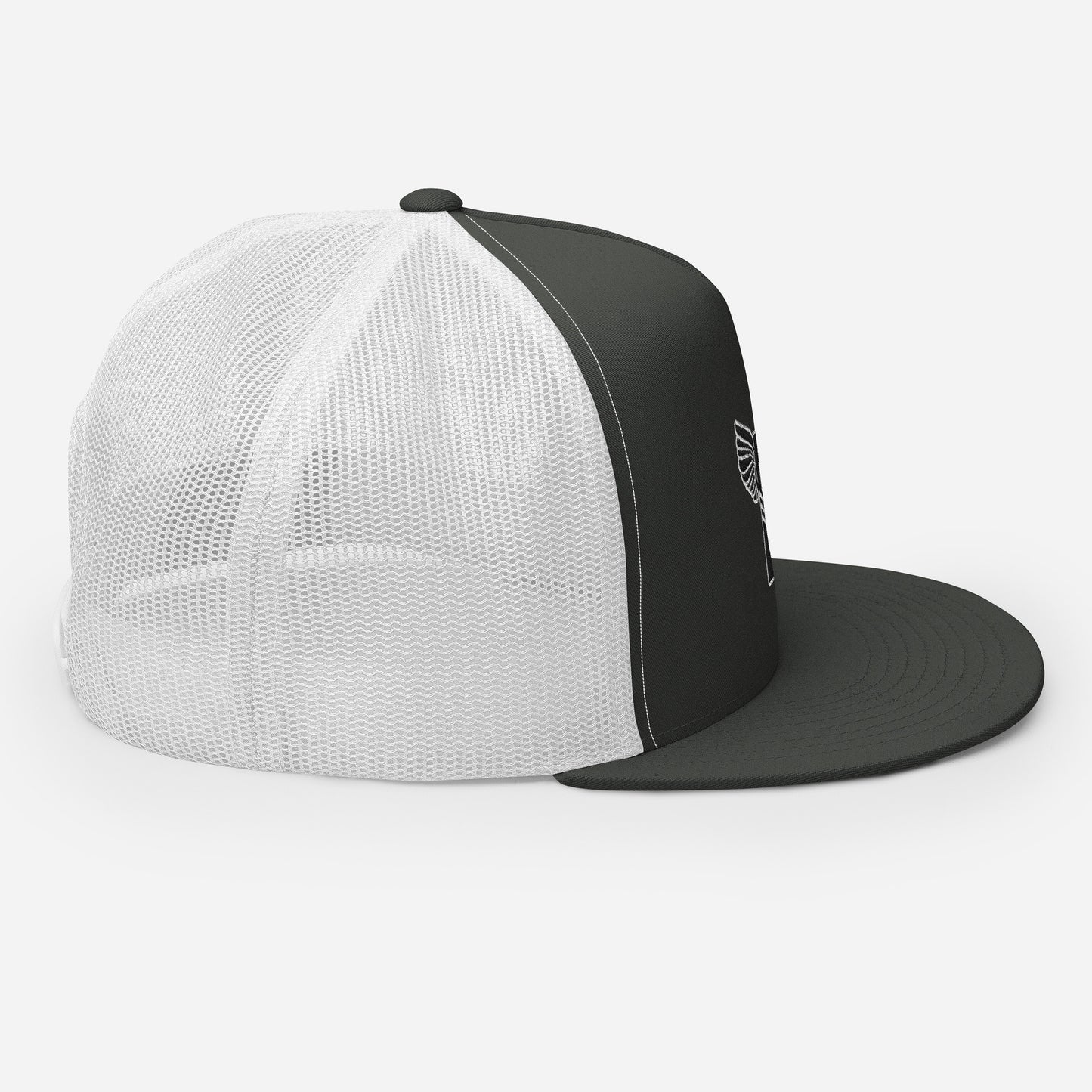 "B" IS FOR BROOKLYN - B-WING MESH SNAPBACK (BLACK STITCH)