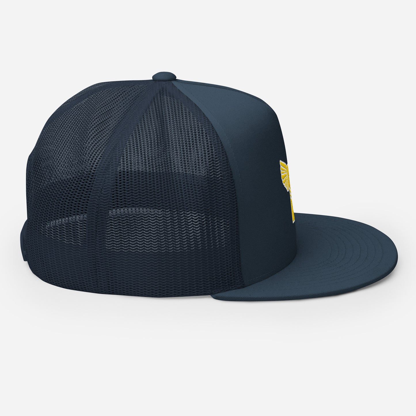 "B" IS FOR BROOKLYN - B-WING MESH SNAPBACK (GOLD STITCH)