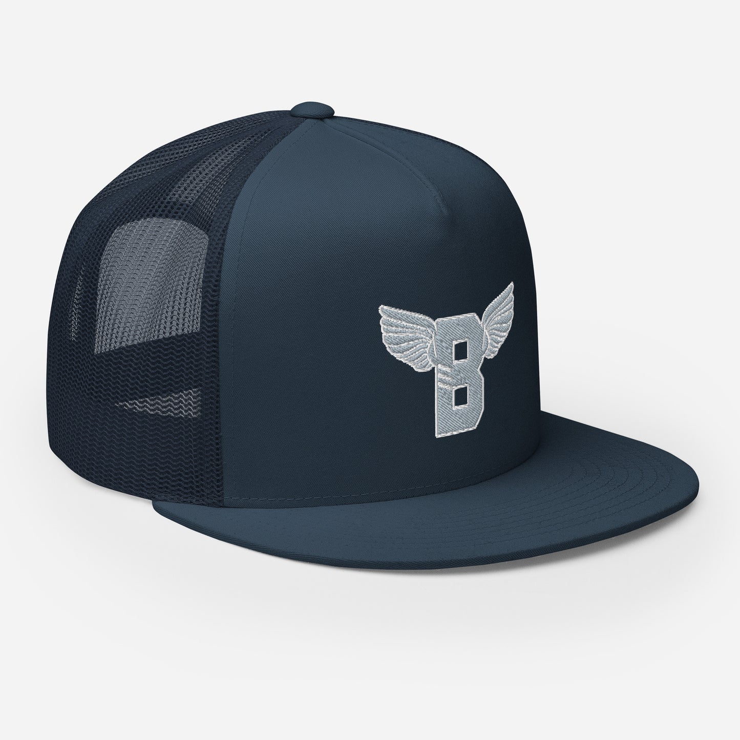 "B" IS FOR BROOKLYN - B-WING MESH SNAPBACK (SILVER STITCH)