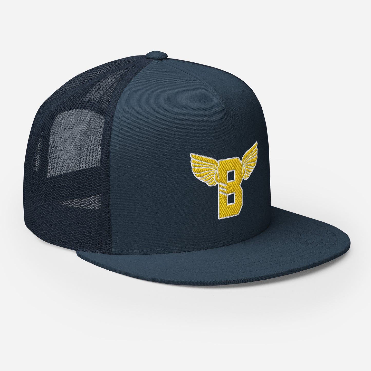 "B" IS FOR BROOKLYN - B-WING MESH SNAPBACK (GOLD STITCH)