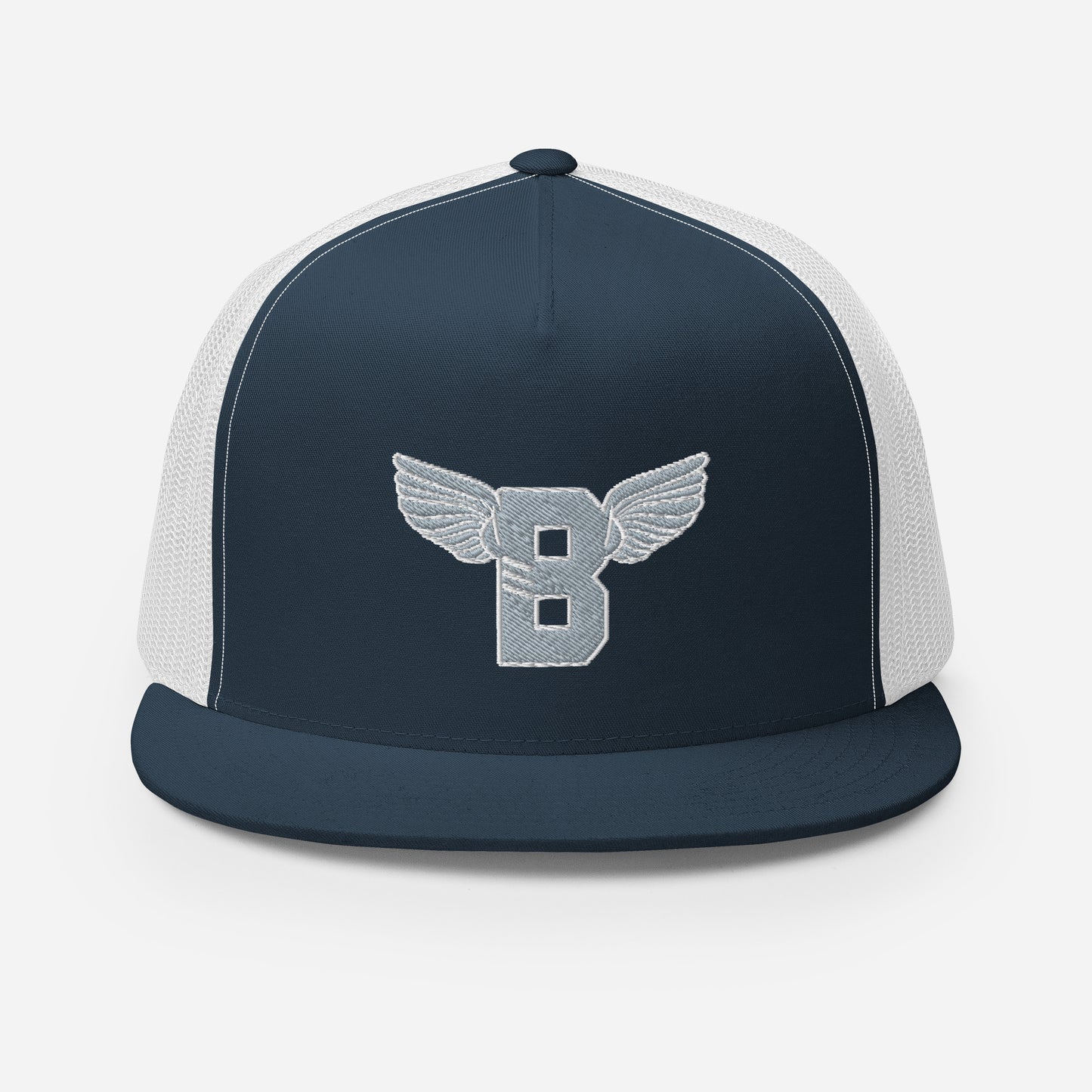 "B" IS FOR BROOKLYN - B-WING MESH SNAPBACK (SILVER STITCH)