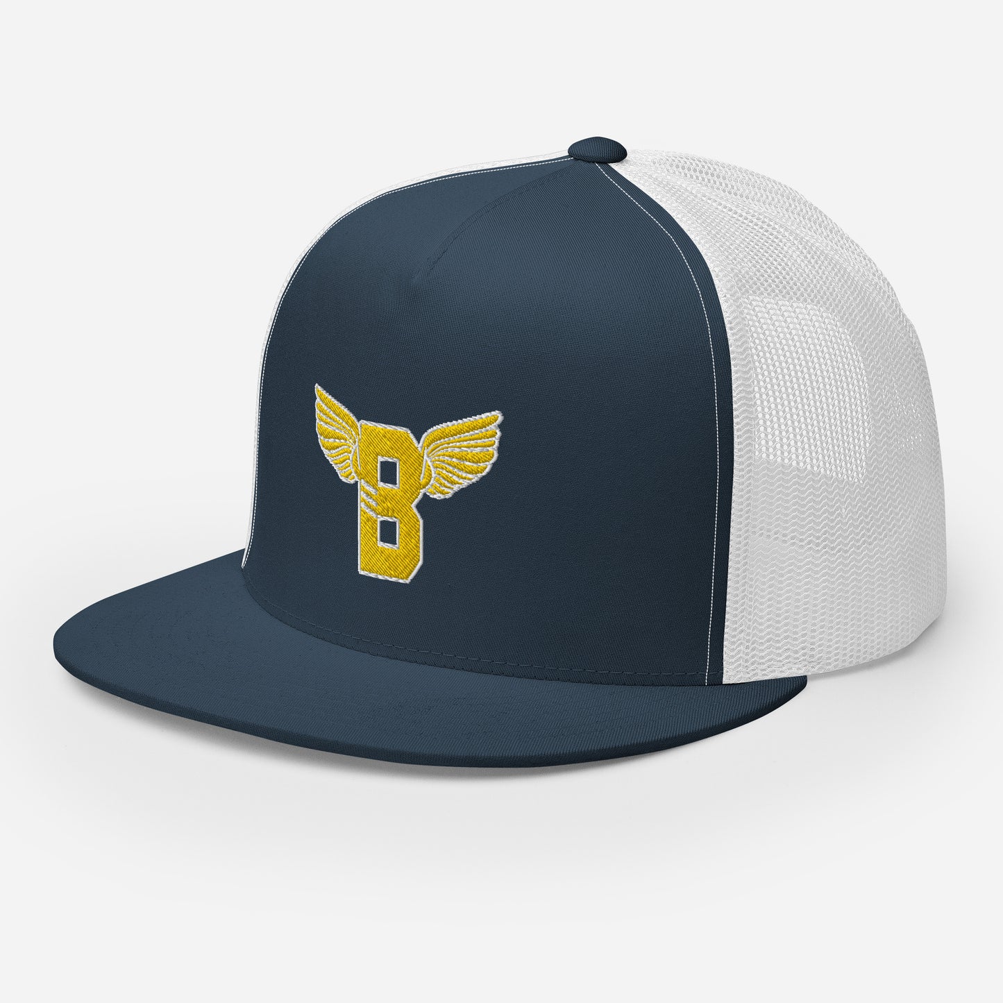 "B" IS FOR BROOKLYN - B-WING MESH SNAPBACK (GOLD STITCH)